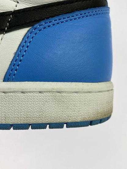 【中古品】【メンズ】 NIKE ナイキ AIR JORDAN 1 RETRO HIGH OG "UNIVERSITY BLUE" DZ5485-400 エア ジョーダン ワン レトロ ハイ オージー ユニバーシティブルー 160-261017-KS-29-min サイズ：27.5cm US9.5 カラー：ブルー/ブラック/ホワイト 万代Net店