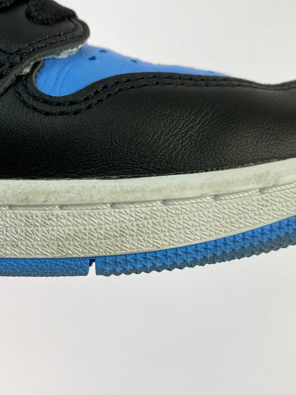 【中古品】【メンズ】 NIKE ナイキ AIR JORDAN 1 RETRO HIGH OG "UNIVERSITY BLUE" DZ5485-400 エア ジョーダン ワン レトロ ハイ オージー ユニバーシティブルー 160-261017-KS-29-min サイズ：27.5cm US9.5 カラー：ブルー/ブラック/ホワイト 万代Net店