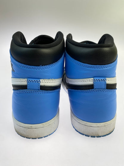 【中古品】【メンズ】 NIKE ナイキ AIR JORDAN 1 RETRO HIGH OG "UNIVERSITY BLUE" DZ5485-400 エア ジョーダン ワン レトロ ハイ オージー ユニバーシティブルー 160-261017-KS-29-min サイズ：27.5cm US9.5 カラー：ブルー/ブラック/ホワイト 万代Net店