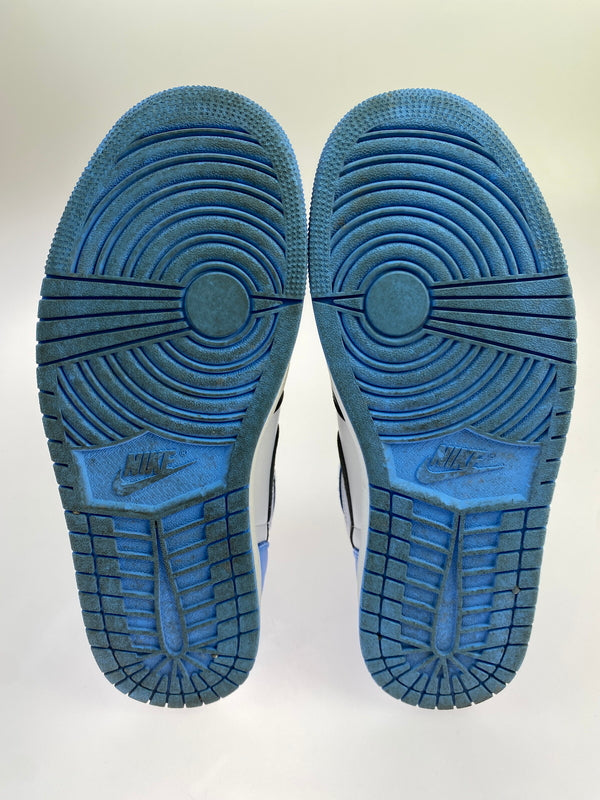 【中古品】【メンズ】 NIKE ナイキ AIR JORDAN 1 RETRO HIGH OG "UNIVERSITY BLUE" DZ5485-400 エア ジョーダン ワン レトロ ハイ オージー ユニバーシティブルー 160-261017-KS-29-min サイズ：27.5cm US9.5 カラー：ブルー/ブラック/ホワイト 万代Net店