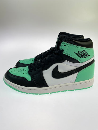 【中古美品】【メンズ】 NIKE ナイキ AIR JORDAN 1 RETRO HIGH OG "GREEN GLOW" DZ5485-130 エアジョーダン ワン レトロ ハイ オージー グリーン グロー 靴 160-261017-KS-30-min サイズ：28cm US10 カラー：グリーン/ブラック/ホワイト 万代Net店