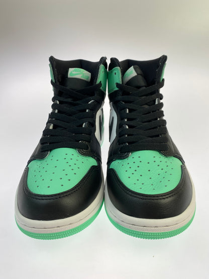 【中古美品】【メンズ】 NIKE ナイキ AIR JORDAN 1 RETRO HIGH OG "GREEN GLOW" DZ5485-130 エアジョーダン ワン レトロ ハイ オージー グリーン グロー 靴 160-261017-KS-30-min サイズ：28cm US10 カラー：グリーン/ブラック/ホワイト 万代Net店