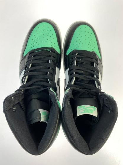 【中古美品】【メンズ】 NIKE ナイキ AIR JORDAN 1 RETRO HIGH OG "GREEN GLOW" DZ5485-130 エアジョーダン ワン レトロ ハイ オージー グリーン グロー 靴 160-261017-KS-30-min サイズ：28cm US10 カラー：グリーン/ブラック/ホワイト 万代Net店