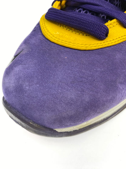 【中古品】【メンズ】 NIKE ナイキ LEBRON 8 QS LAKERS DC8380-500 レブロン8 レイカーズ スニーカー メンズ シューズ 靴 160-261018-em-02-min サイズ：27.5cm カラー：コートパープル / ユニバーシティゴールド 万代Net店