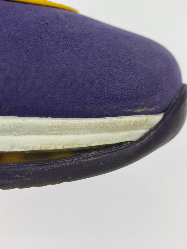【中古品】【メンズ】 NIKE ナイキ LEBRON 8 QS LAKERS DC8380-500 レブロン8 レイカーズ スニーカー メンズ シューズ 靴 160-261018-em-02-min サイズ：27.5cm カラー：コートパープル / ユニバーシティゴールド 万代Net店