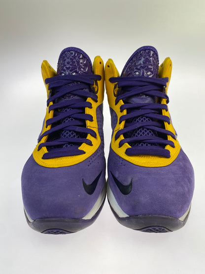 【中古品】【メンズ】 NIKE ナイキ LEBRON 8 QS LAKERS DC8380-500 レブロン8 レイカーズ スニーカー メンズ シューズ 靴 160-261018-em-02-min サイズ：27.5cm カラー：コートパープル / ユニバーシティゴールド 万代Net店