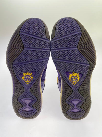 【中古品】【メンズ】 NIKE ナイキ LEBRON 8 QS LAKERS DC8380-500 レブロン8 レイカーズ スニーカー メンズ シューズ 靴 160-261018-em-02-min サイズ：27.5cm カラー：コートパープル / ユニバーシティゴールド 万代Net店
