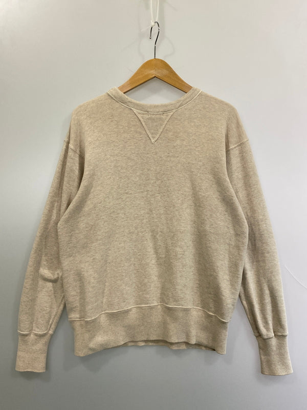 【中古品】【メンズ】 WAREHOUSE ウエアハウス フリーダム スリーブ スウェット メンズ トップス 145-261020-em-39-min サイズ：40 カラー：ベージュ 万代Net店