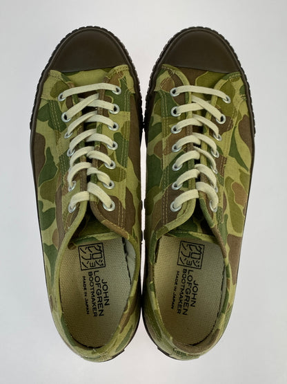 【中古品】【メンズ】 JOHN LOFGREN ジョン ロフグレン JLB CHAMPION SNEAKERS WWII STYLE USMC CAMO チャンピオン スニーカーズ 第二次世界大戦モデル 米海兵隊 迷彩柄 スニーカー 162-261018-em-32-min サイズ：8 カラー：カモ 万代Net店