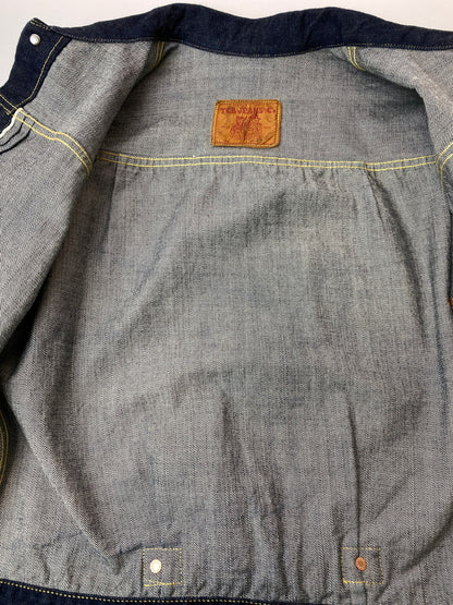 【中古品】【メンズ】 TCB JEANS ティーシービー ジーンズ S40S DENIM JACKET デニムジャケット メンズ アウター Gジャン 145-261015-em-01-min サイズ：38 カラー：インディゴ 万代Net店