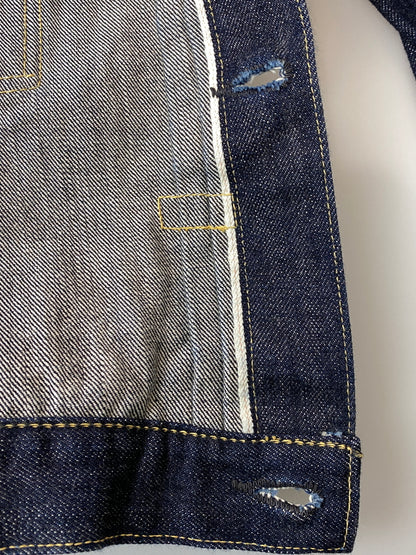 【中古品】【メンズ】 TCB JEANS ティーシービー ジーンズ S40S DENIM JACKET デニムジャケット メンズ アウター Gジャン 145-261015-em-01-min サイズ：38 カラー：インディゴ 万代Net店