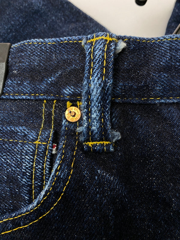 【中古品】【メンズ】 SAMURAI JEANS サムライジーンズ S3000VX 24OZ 関ケ原 DENIM PANTS デニムパンツ メンズ ボトムス ジーンズ ジーパン 156-261015-em-04-min サイズ：Ｗ34/L36 カラー：インディゴ 万代Net店