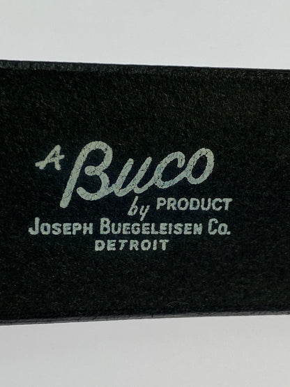 【中古品】【メンズ】 BUCO ﾌﾞｺ GARISON BELT ギャリソン ベルト 205-261027-jt-18-min サイズ：32 カラー：ブラック 万代Net店