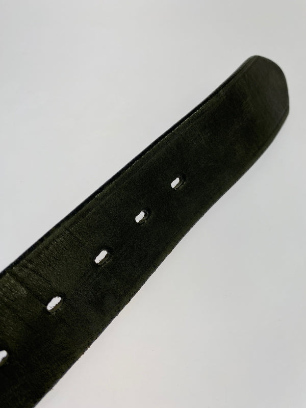 【中古品】【メンズ】 BUCO ﾌﾞｺ GARISON BELT ギャリソン ベルト 205-261027-jt-18-min サイズ：32 カラー：ブラック 万代Net店