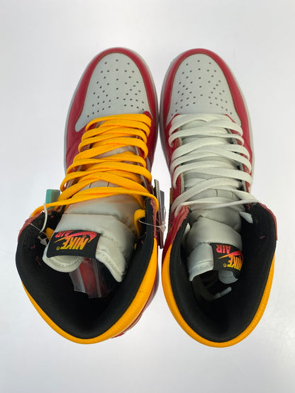 【中古美品】【メンズ】 NIKE ナイキ AIR JORDAN 1 RETRO HIGH OG "LIGHT FUSION RED" 555088-603 エア ジョーダン ワン レトロ ハイ オージー 靴 シューズ 160-261017-KS-27-min サイズ：28cm US10 カラー：ピンク/ホワイト/オレンジ 万代Net店