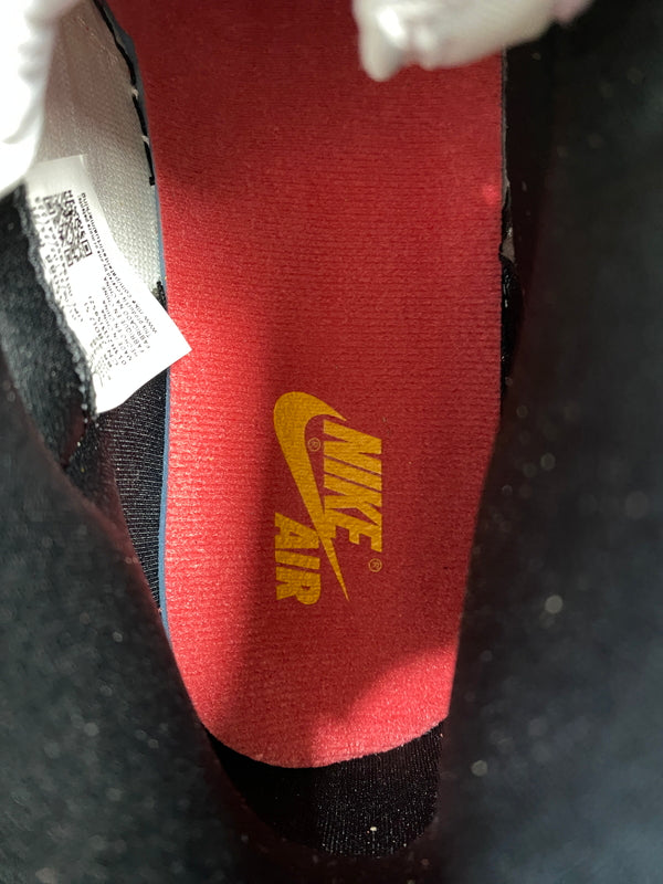 【中古美品】【メンズ】 NIKE ナイキ AIR JORDAN 1 RETRO HIGH OG "LIGHT FUSION RED" 555088-603 エア ジョーダン ワン レトロ ハイ オージー 靴 シューズ 160-261017-KS-27-min サイズ：28cm US10 カラー：ピンク/ホワイト/オレンジ 万代Net店