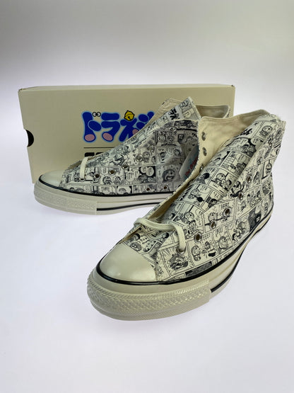 【中古品】【メンズ】 CONVERSE コンバース × ドラえもん ALLSTAR AGED CP HI 1SE569 オールスター エイジド ハイカット スニーカー コラボ アニメ メンズ シューズ 163-261018-em-39-min サイズ：29.0cm カラー：オフホワイト 万代Net店