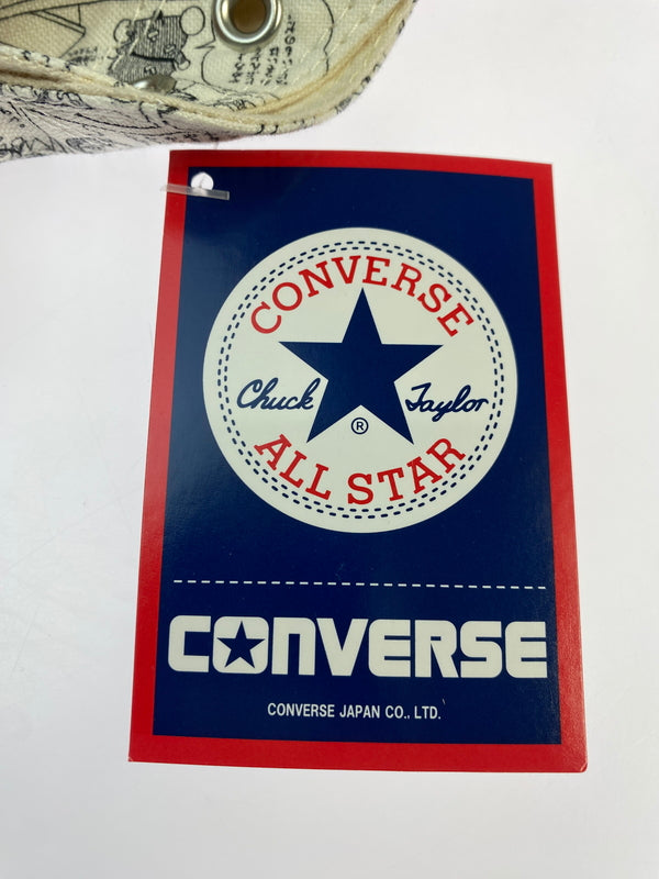 【中古品】【メンズ】 CONVERSE コンバース × ドラえもん ALLSTAR AGED CP HI 1SE569 オールスター エイジド ハイカット スニーカー コラボ アニメ メンズ シューズ 163-261018-em-39-min サイズ：29.0cm カラー：オフホワイト 万代Net店