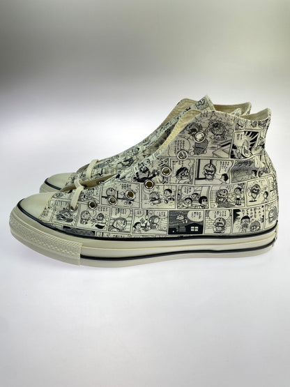 【中古品】【メンズ】 CONVERSE コンバース × ドラえもん ALLSTAR AGED CP HI 1SE569 オールスター エイジド ハイカット スニーカー コラボ アニメ メンズ シューズ 163-261018-em-39-min サイズ：29.0cm カラー：オフホワイト 万代Net店