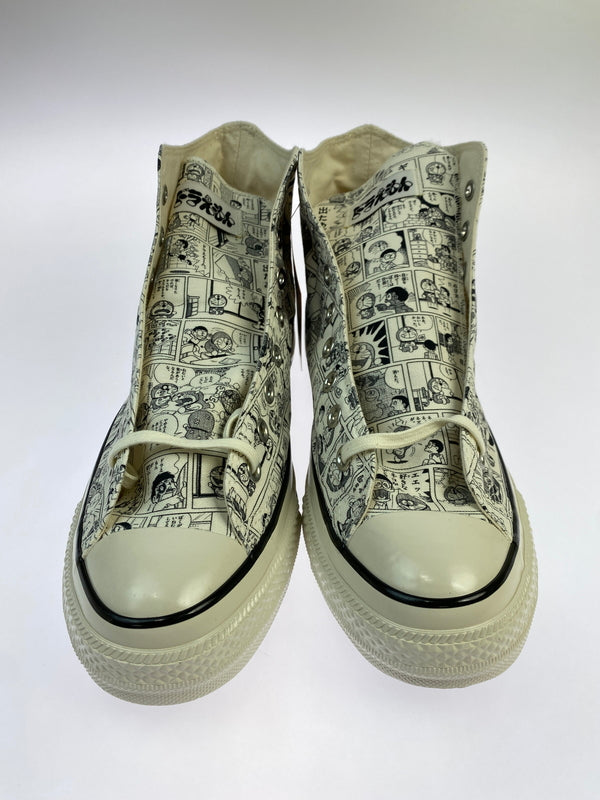 【中古品】【メンズ】 CONVERSE コンバース × ドラえもん ALLSTAR AGED CP HI 1SE569 オールスター エイジド ハイカット スニーカー コラボ アニメ メンズ シューズ 163-261018-em-39-min サイズ：29.0cm カラー：オフホワイト 万代Net店