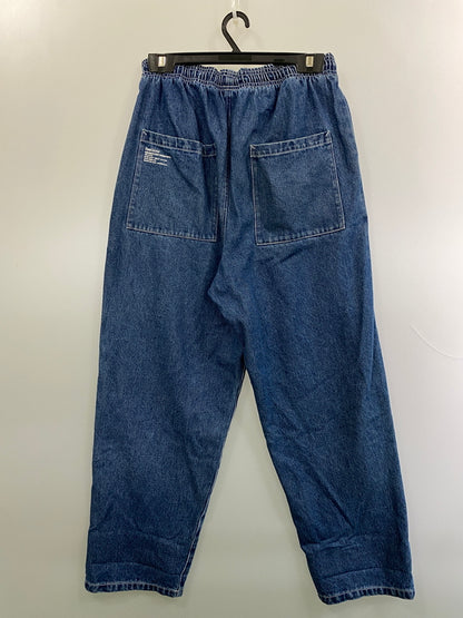 【中古品】【メンズ】 FRESHSERVICE フレッシュサービス CORPORATE EASY DENIM PANTS FSW-23-PT_124 コーポレート イージー デニム パンツ メンズ ボトムス ワイドシルエット 151-261016-em-27-min サイズ：ONE SIZE カラー：ブルーインディゴ 万代Net店