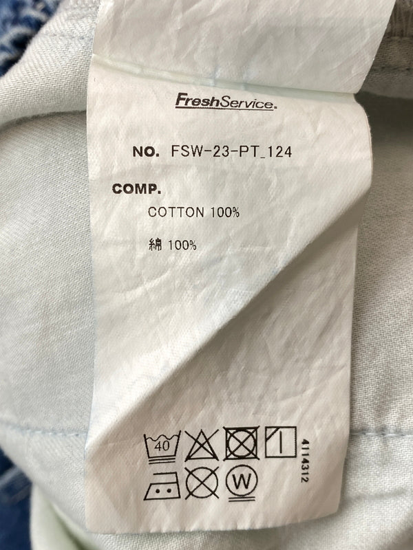 【中古品】【メンズ】 FRESHSERVICE フレッシュサービス CORPORATE EASY DENIM PANTS FSW-23-PT_124 コーポレート イージー デニム パンツ メンズ ボトムス ワイドシルエット 151-261016-em-27-min サイズ：ONE SIZE カラー：ブルーインディゴ 万代Net店
