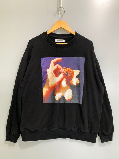 【中古品】【メンズ】 TIGHTBOOTH タイトブース HAND SIGN CREW SWEAT クルーネックスウェット トレーナー トップス 142-261020-yn-23-min サイズ：M カラー：ブラック 万代Net店