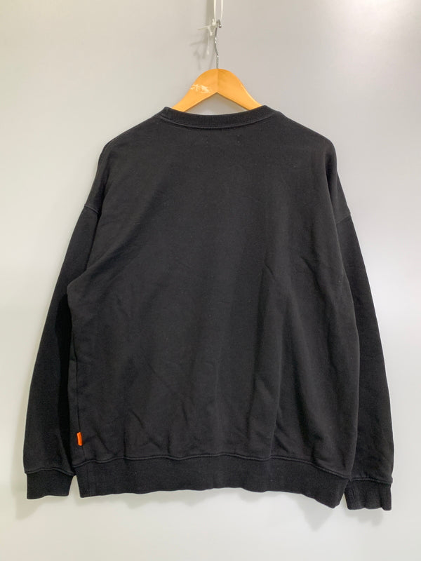 【中古品】【メンズ】 TIGHTBOOTH タイトブース HAND SIGN CREW SWEAT クルーネックスウェット トレーナー トップス 142-261020-yn-23-min サイズ：M カラー：ブラック 万代Net店