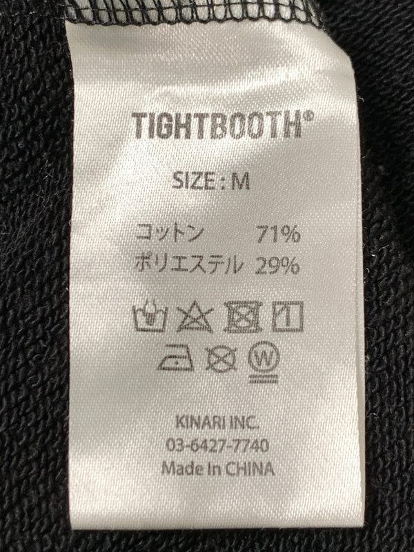 【中古品】【メンズ】 TIGHTBOOTH タイトブース HAND SIGN CREW SWEAT クルーネックスウェット トレーナー トップス 142-261020-yn-23-min サイズ：M カラー：ブラック 万代Net店
