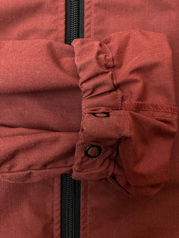 【中古品】【メンズ】 KELEN ケレン × NANGA ナンガ TAKIBI ZIP UP PARKA KL19FJK26 タキビ ジップ アップ パーカー アウトドア キャンプ 140-261015-em-25-min サイズ：38 カラー：レッドブラウン 万代Net店