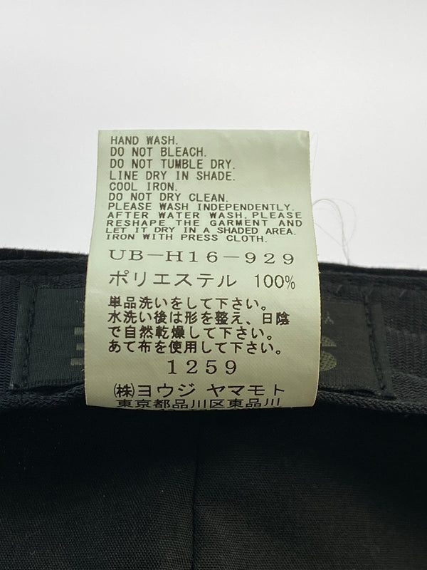 【中古品】【メンズ/レディース】 S'YTE サイト ベロア キャスケット UB-H16-929 ヨウジヤマモト 起毛 帽子 185-261025-em-11-min カラー：ブラック 万代Net店
