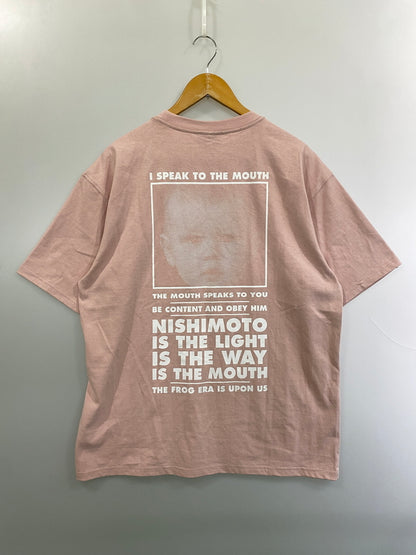 【中古品】【メンズ】 NISHIMOTO IN THE MOUTH ニシモト イズ ザ マウス S/S TEE ショートスリーブ Tシャツ メンズ トップス 半袖Tシャツ 142-261016-em-14-min サイズ：L カラー：ライトピンク 万代Net店