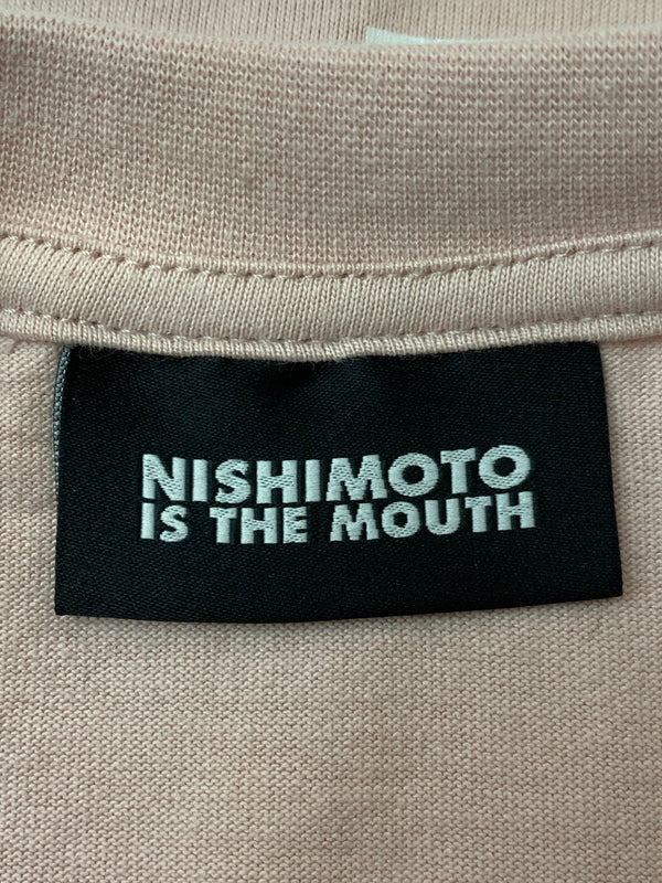 【中古品】【メンズ】 NISHIMOTO IN THE MOUTH ニシモト イズ ザ マウス S/S TEE ショートスリーブ Tシャツ メンズ トップス 半袖Tシャツ 142-261016-em-14-min サイズ：L カラー：ライトピンク 万代Net店
