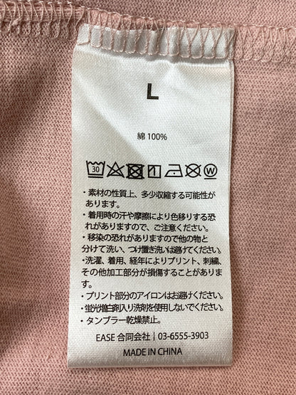 【中古品】【メンズ】 NISHIMOTO IN THE MOUTH ニシモト イズ ザ マウス S/S TEE ショートスリーブ Tシャツ メンズ トップス 半袖Tシャツ 142-261016-em-14-min サイズ：L カラー：ライトピンク 万代Net店