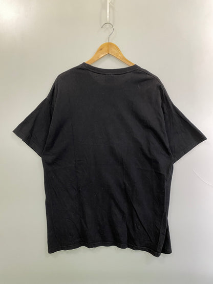 【中古品】【メンズ】 HANES ヘインズ THE BEATLES LOGO S/S TEE ザ・ビートルズ ロゴ ショートスリーブ 半袖Tシャツ メンズ トップス バンド 146-261016-em-16-min サイズ：XL カラー：ブラック 万代Net店