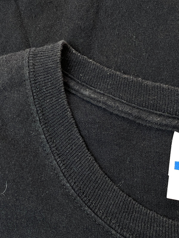 【中古品】【メンズ】 HANES ヘインズ THE BEATLES LOGO S/S TEE ザ・ビートルズ ロゴ ショートスリーブ 半袖Tシャツ メンズ トップス バンド 146-261016-em-16-min サイズ：XL カラー：ブラック 万代Net店