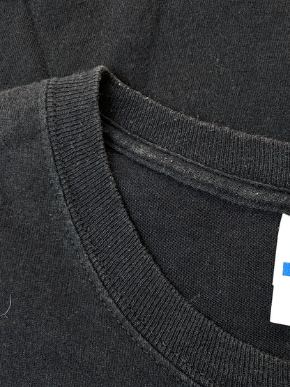 【中古品】【メンズ】 HANES ヘインズ THE BEATLES LOGO S/S TEE ザ・ビートルズ ロゴ ショートスリーブ 半袖Tシャツ メンズ トップス バンド 146-261016-em-16-min サイズ：XL カラー：ブラック 万代Net店