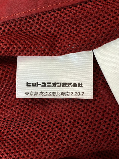 【中古品】【メンズ】 FRED PERRY フレッドペリー CRINKLE HARRINGTON JACKET クリンクル ハリントン ジャケット フルジップ メンズ ライトアウター 141-261020-em-50-min サイズ：S カラー：小豆色 万代Net店