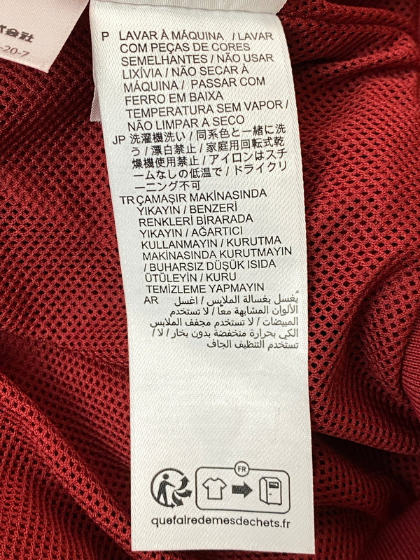 【中古品】【メンズ】 FRED PERRY フレッドペリー CRINKLE HARRINGTON JACKET クリンクル ハリントン ジャケット フルジップ メンズ ライトアウター 141-261020-em-50-min サイズ：S カラー：小豆色 万代Net店
