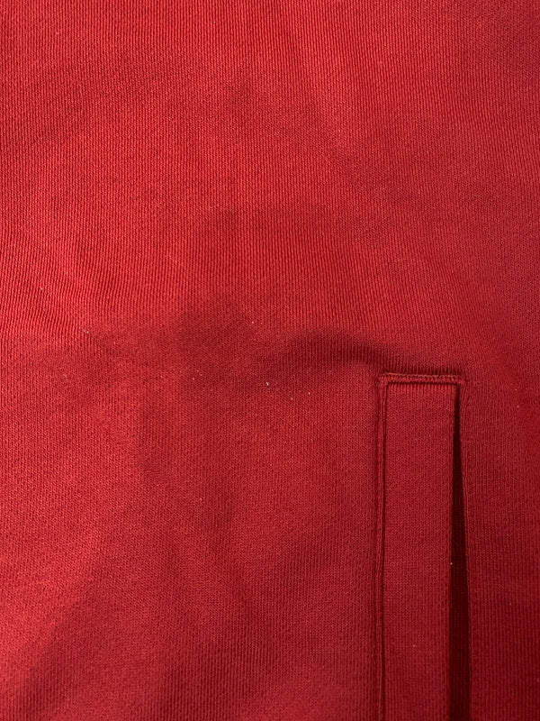 【中古品】【メンズ】 FRED PERRY フレッドペリー COLLAR STAND TRACK JACKET カラー スタンド トラック ジャケット カジュアル アウター ジャージ 141-261020-em-36-min サイズ：M カラー：ワインレッド 万代Net店