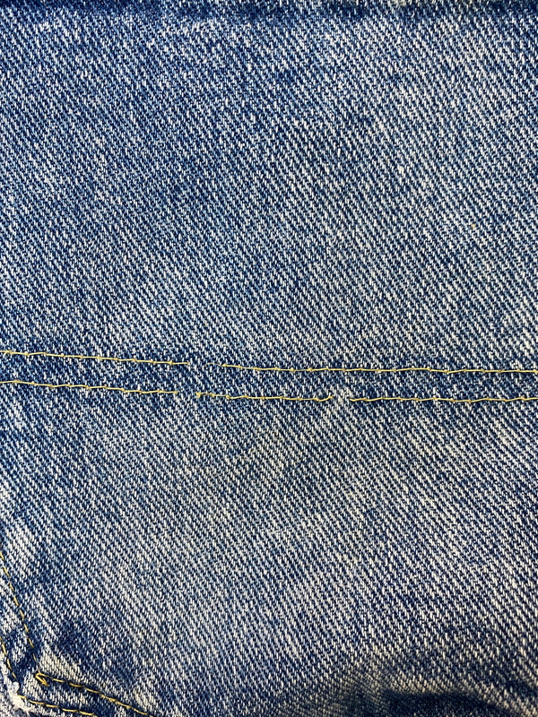 【ジャンク品】【メンズ】 LEE リー DENIM ROGGER PANTS BOSS OF THE ROAD 77 70'S デニム ロガー パンツ 70年代 ジーンズ ヴィンテージ 157-261015-em-17-min サイズ：不明（印字消え） カラー：インディゴ 万代Net店