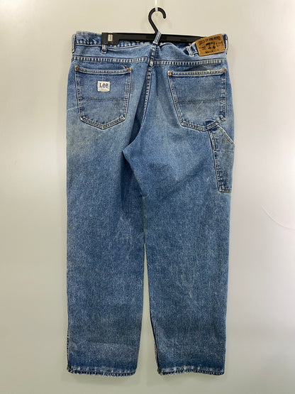 【ジャンク品】【メンズ】 LEE リー DENIM ROGGER PANTS BOSS OF THE ROAD 77 70'S デニム ロガー パンツ 70年代 ジーンズ ヴィンテージ 157-261015-em-17-min サイズ：不明（印字消え） カラー：インディゴ 万代Net店