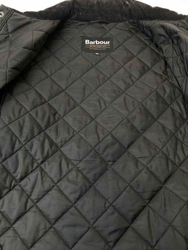 【中古品】【メンズ】 BARBOUR バーブァー LIDDESDALE QUILTING 252MQU1794 リデスデイル キルティング ブルゾン メンズ アウター 144-261015-em-24-min サイズ：36 カラー：ブラック 万代Net店