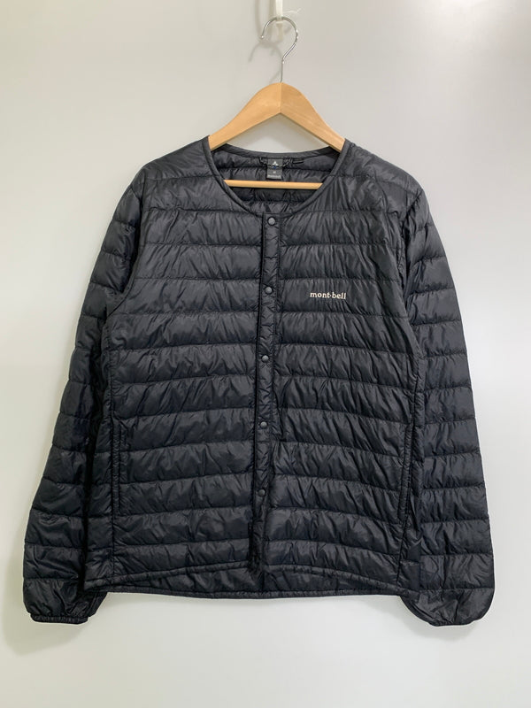【中古品】【メンズ】 MONT-BELL モンベル ROUND NECK JACKET 1101503 ラウンドネックジャケット アウター 144-261020-yn-17-min サイズ：M カラー：ブラック 万代Net店