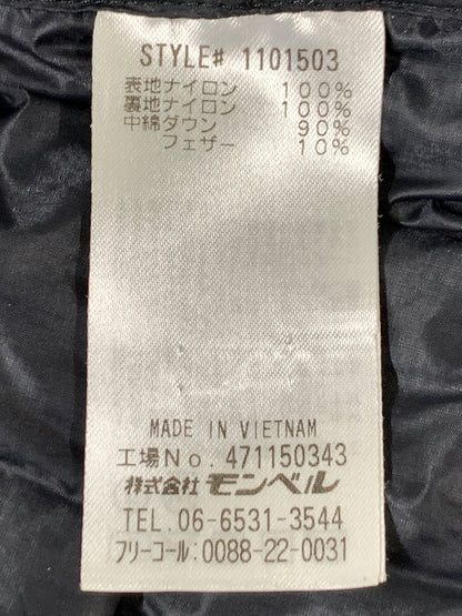 【中古品】【メンズ】 MONT-BELL モンベル ROUND NECK JACKET 1101503 ラウンドネックジャケット アウター 144-261020-yn-17-min サイズ：M カラー：ブラック 万代Net店