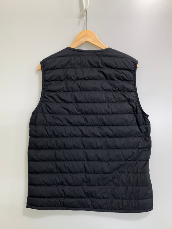 【中古品】【メンズ】 MONT-BELL モンベル ROUND NECK VEST 1101670 ラウンドネック ベスト トップス 144-261020-yn-16-min サイズ：M カラー：ブラック 万代Net店