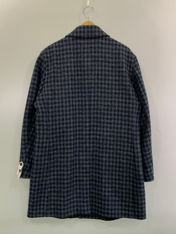 【中古品】【メンズ】 OXFORD CLASSIC オックスフォードクラシック HARRIS TWEED JACKET ハリスツイードジャケット ウール地 上着 141-261016-em-53-min サイズ：L カラー：ブルー系 万代Net店