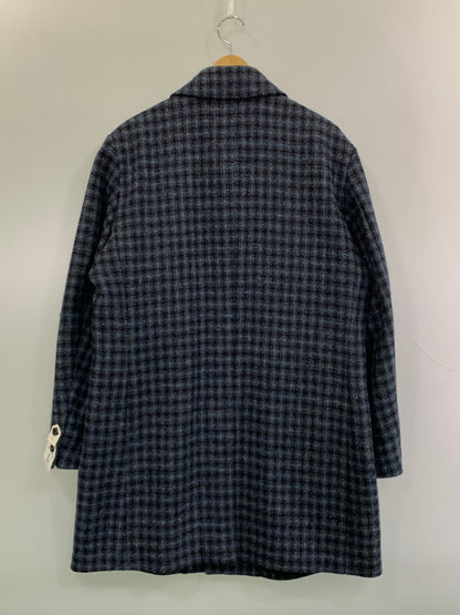 【中古品】【メンズ】 OXFORD CLASSIC オックスフォードクラシック HARRIS TWEED JACKET ハリスツイードジャケット ウール地 上着 141-261016-em-53-min サイズ：L カラー：ブルー系 万代Net店