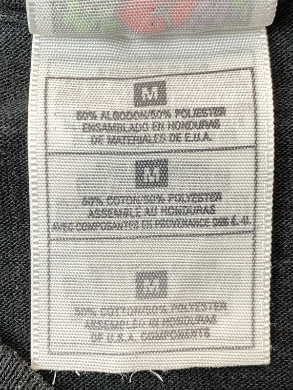 【中古品】【メンズ】 FRUIT OF THE LOOM フルーツ オブ ザ ルーム 90S AMERICAN CUSTOMS LOGO S/S TEE 90年代 アメリカン カスタムズ ロゴ ショートスリーブ 半袖Tシャツ 146-261016-em-13-min サイズ：M カラー：ブラック 万代Net店
