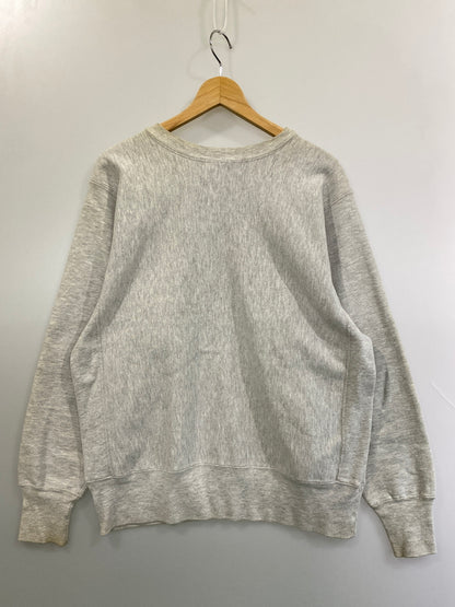 【現状渡し品】【メンズ】 CHAMPION チャンピオン 90S REVERSE WEAVE SWEATSHIRT 90年代 リバースウィーブ スウェットシャツ ヴィンテージ メンズ トップス トレーナー 146-261020-em-47-min サイズ：L カラー：ライトグレー 万代Net店